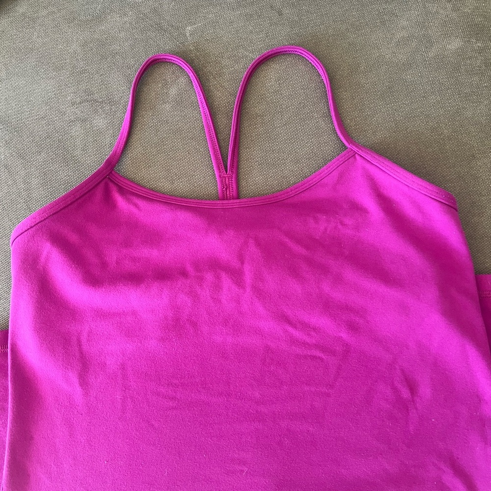 Vibrant Pink Spaghetti Strap Top